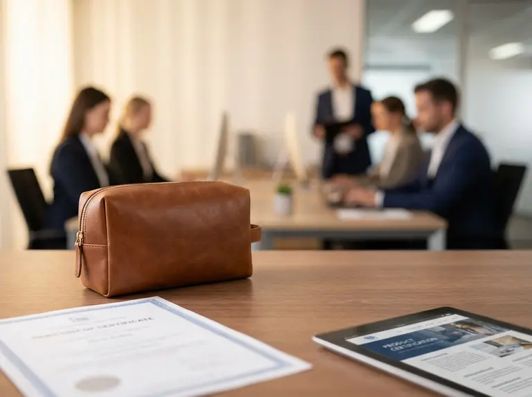 Сертификат на косметичку